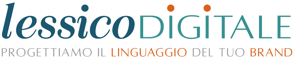 lessico digitale progettiamo il linguaggio del tuo brand